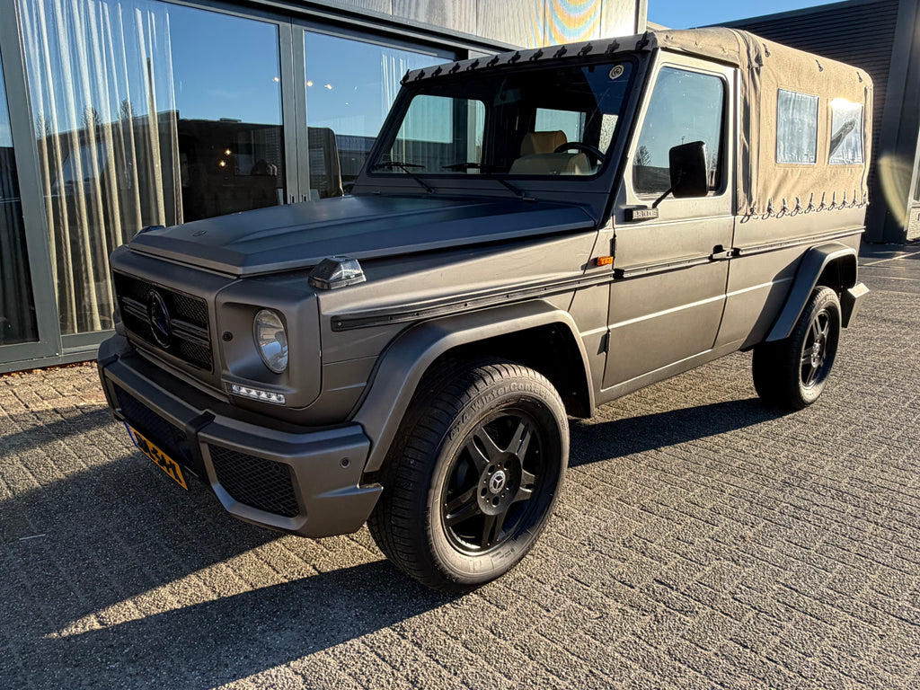 VERKOCHT MERCEDES G230 Cabrio 7 persoons