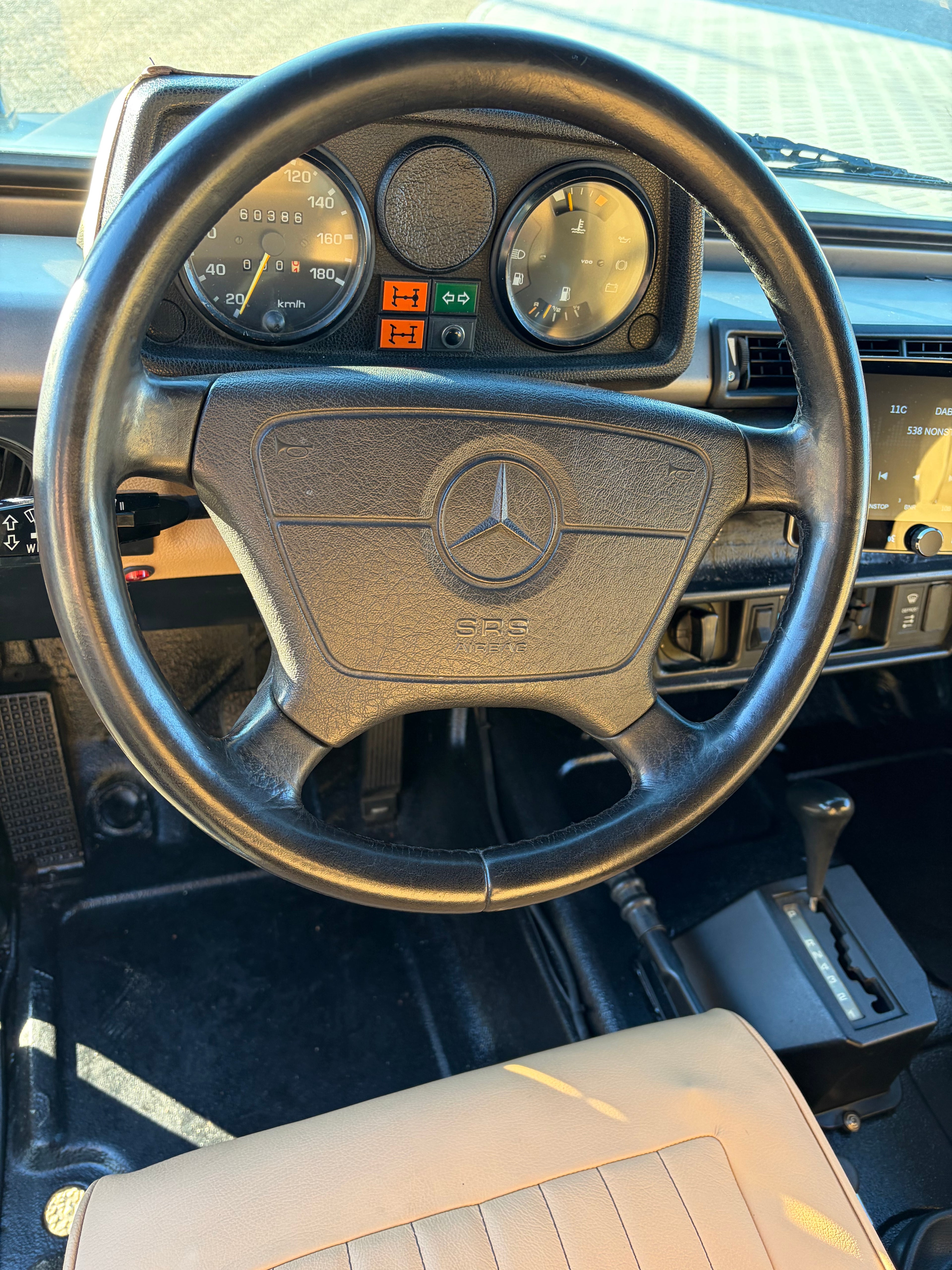 VERKOCHT MERCEDES G230 Cabrio 7 persoons