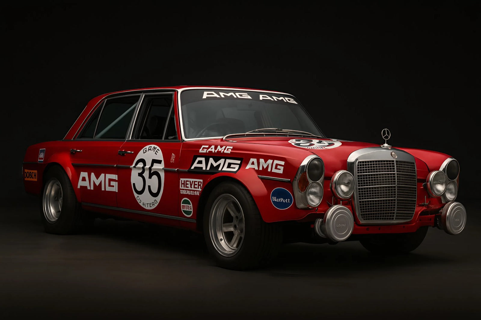 MERCEDES 6.3 AMG Rote Sau