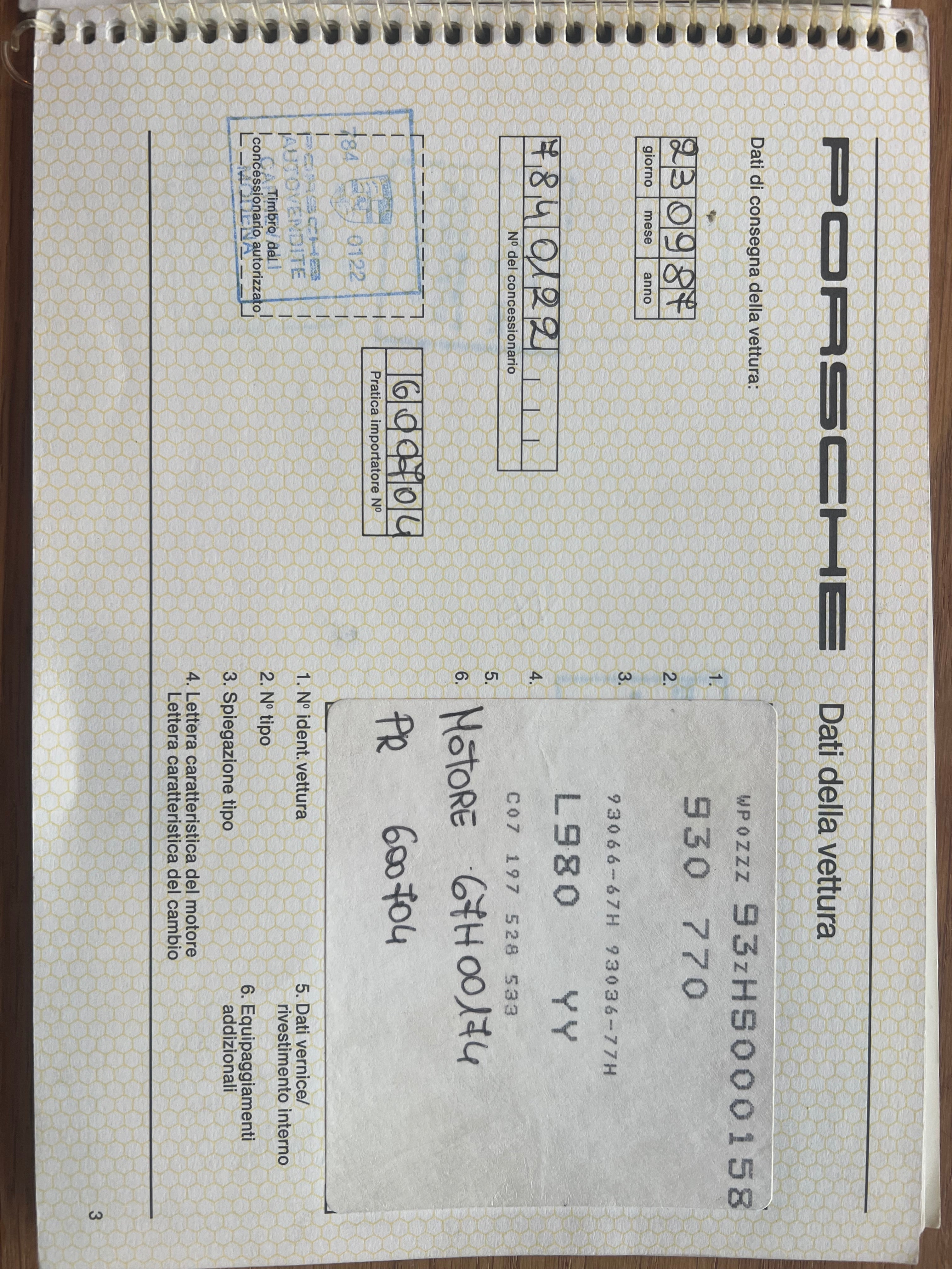 PORSCHE 911 TURBO VERKOCHT